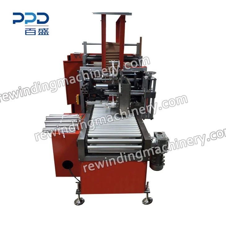 Rewinder Kertas Silikon Sepenuhnya Otomatis Dengan Aplikasi Label Otomatis